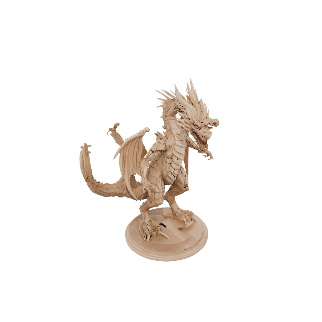 Woodgrain Geo Flexi Dragon