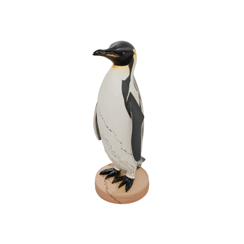 Woodgrain Geo Flexi Emperor Penguin