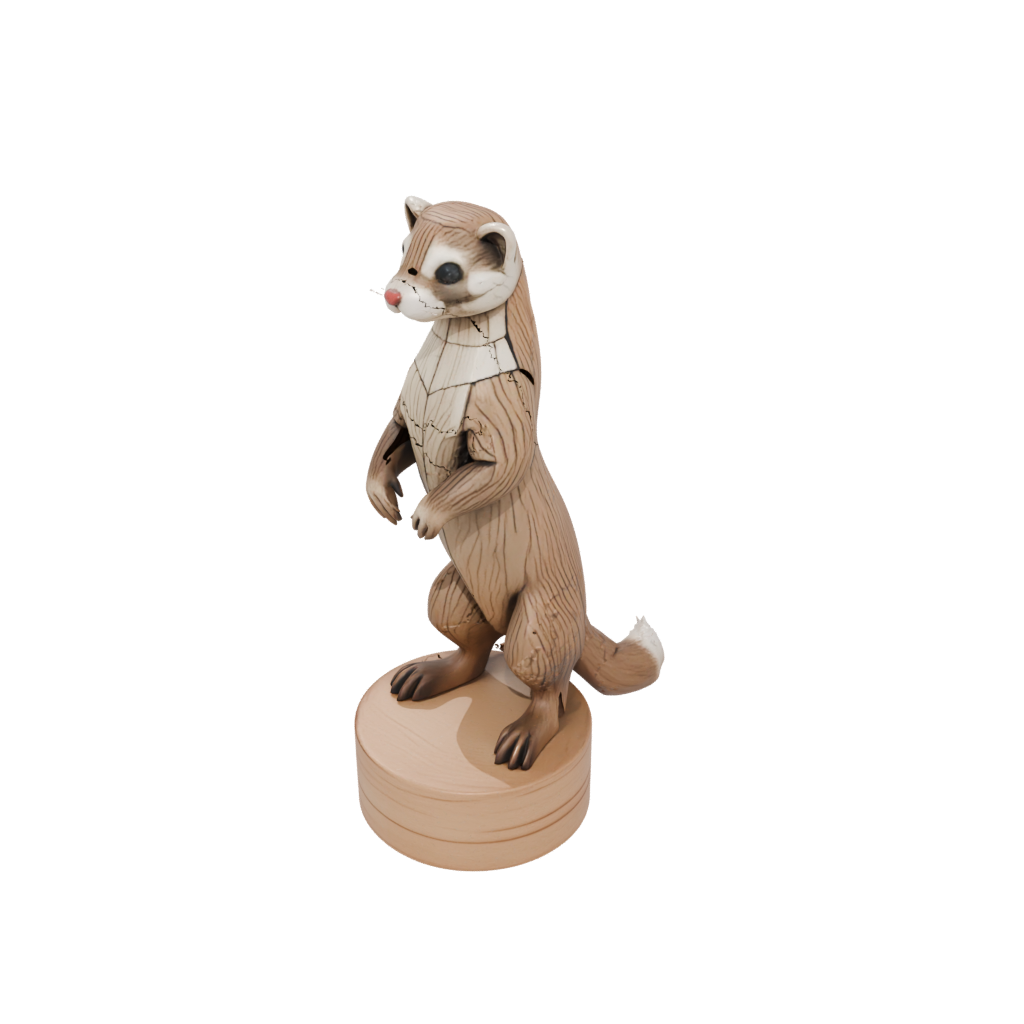 Woodgrain Geo Flexi Ferret
