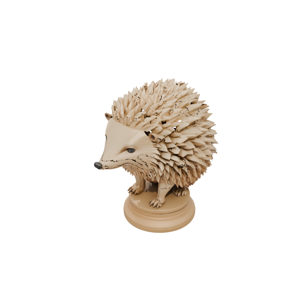 Woodgrain Geo Flexi Hedgehog
