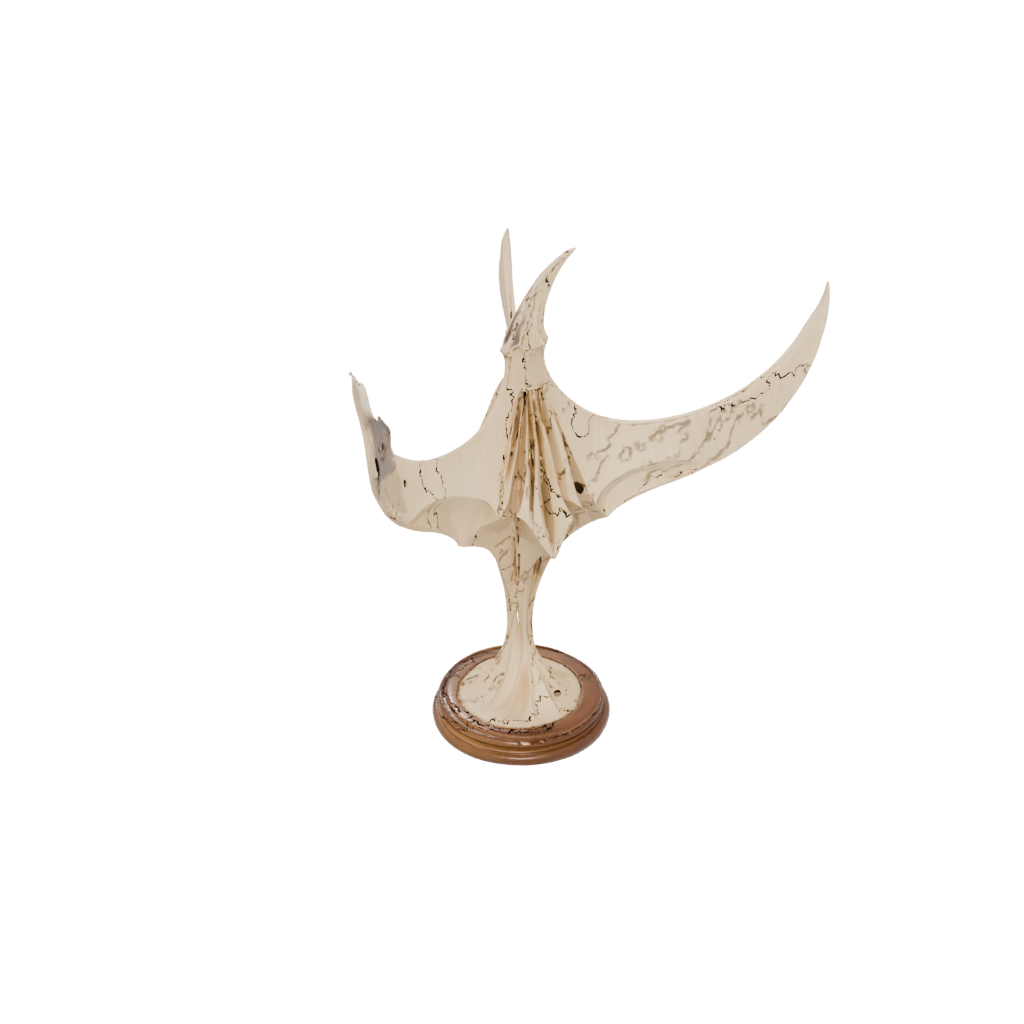 Woodgrain Geo Flexi Manta Ray