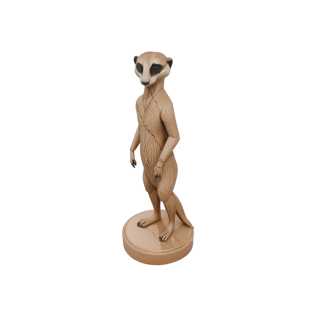 Woodgrain Geo Flexi Meerkat