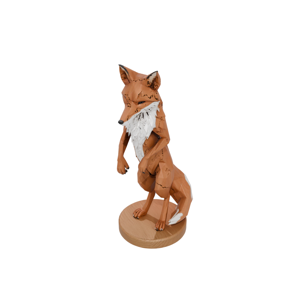 Woodgrain Geo Flexi Red Fox