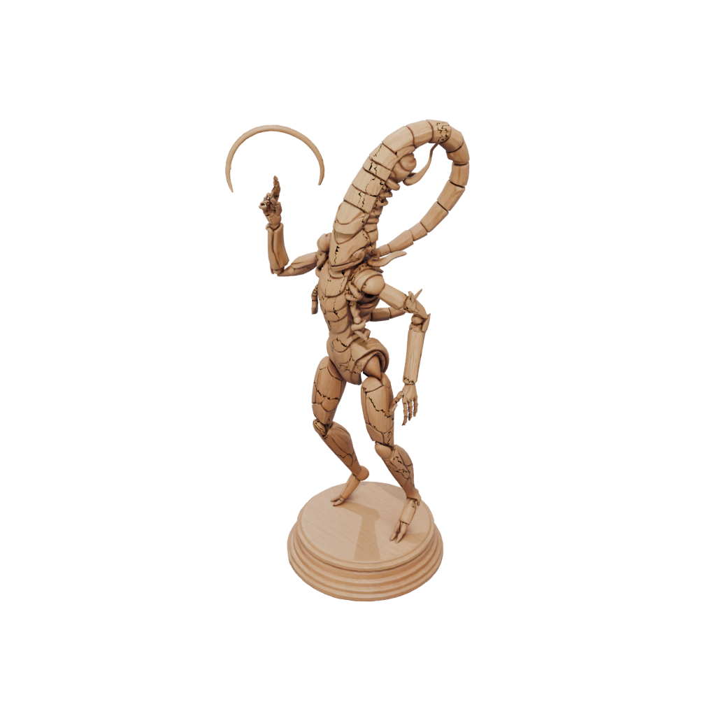 Woodgrain Geo Flexi Scorpion