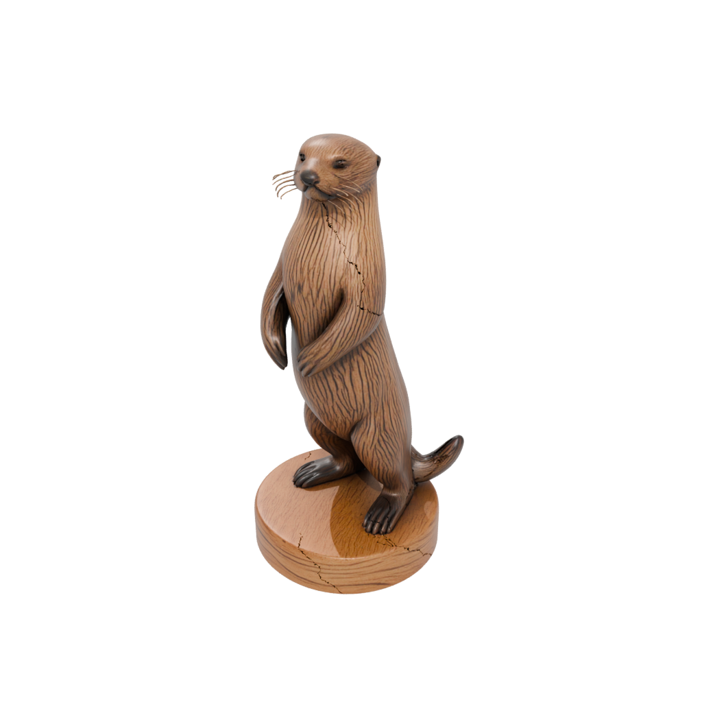 Woodgrain Geo Flexi Sea Otter