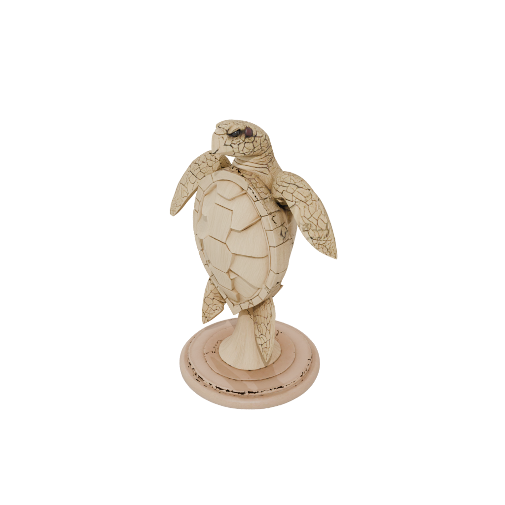 Woodgrain Geo Flexi Sea Turtle
