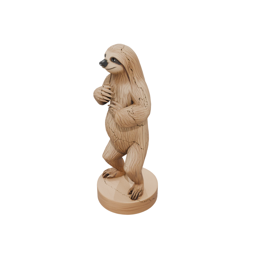 Woodgrain Geo Flexi Sloth