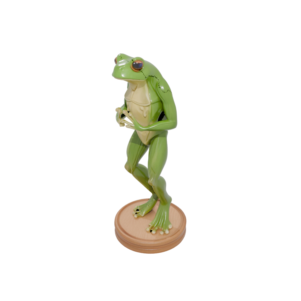 Woodgrain Geo Flexi Tree Frog