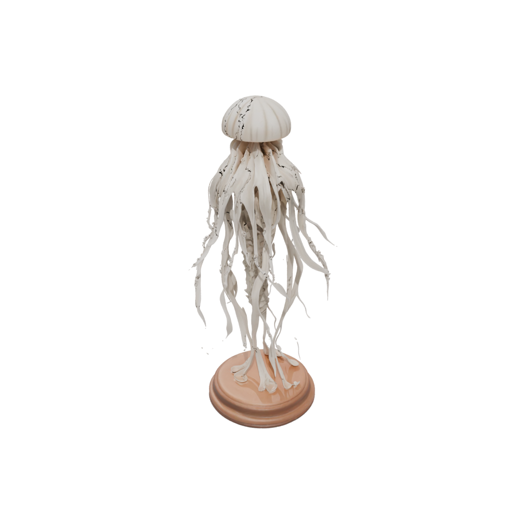 Woodgrain Realistic Flexi Jellyfish