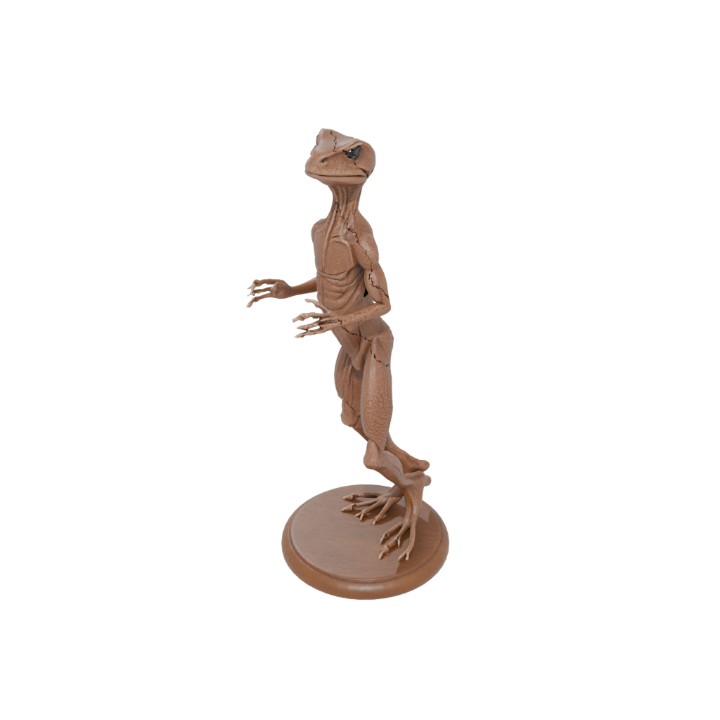 Woodgrain Realistic Flexi Newt