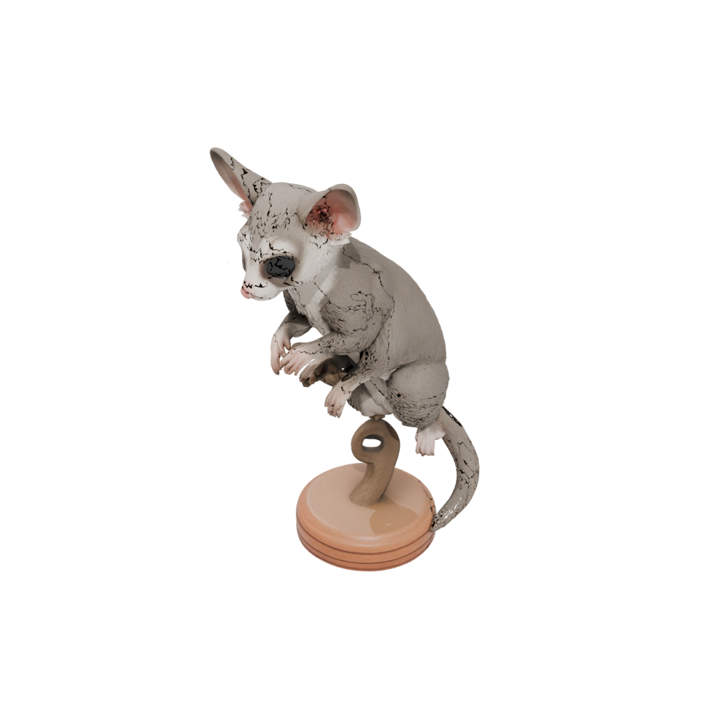 Woodgrain Realistic Flexi Sugar Glider