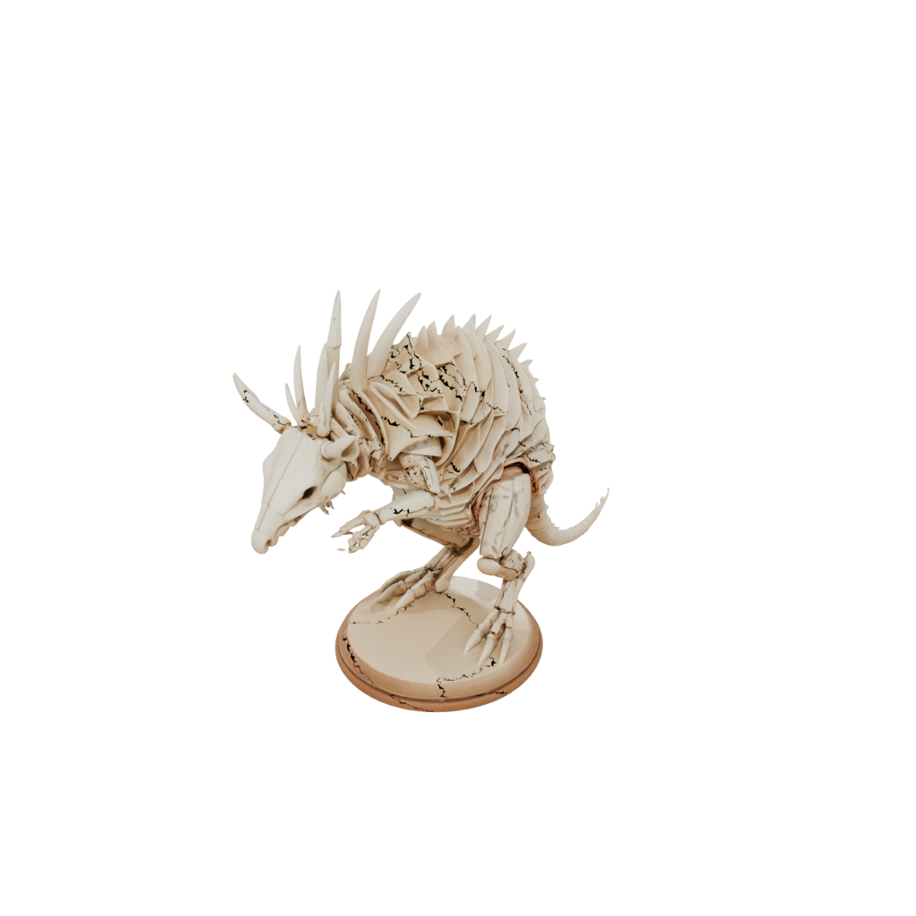 Woodgrain Skeleton Flexi Armadillo