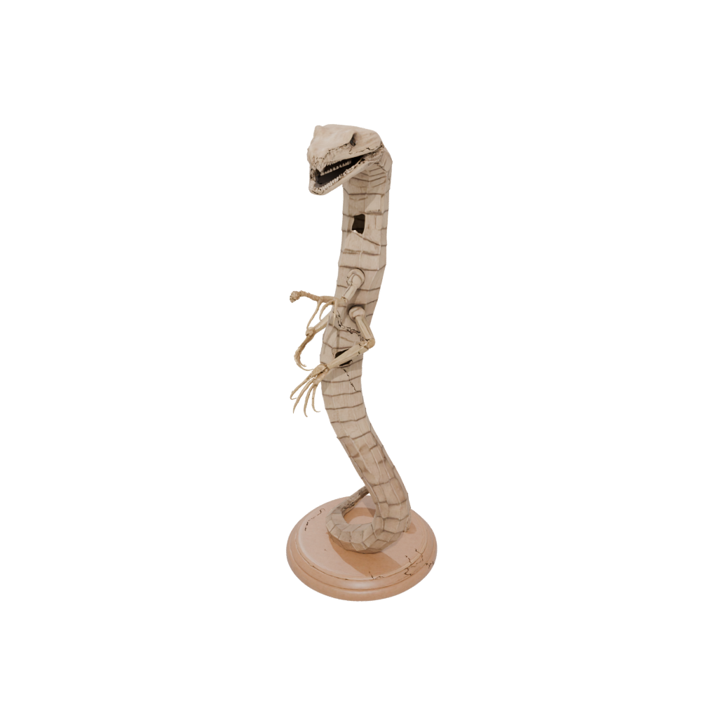 Woodgrain Skeleton Flexi King Cobra