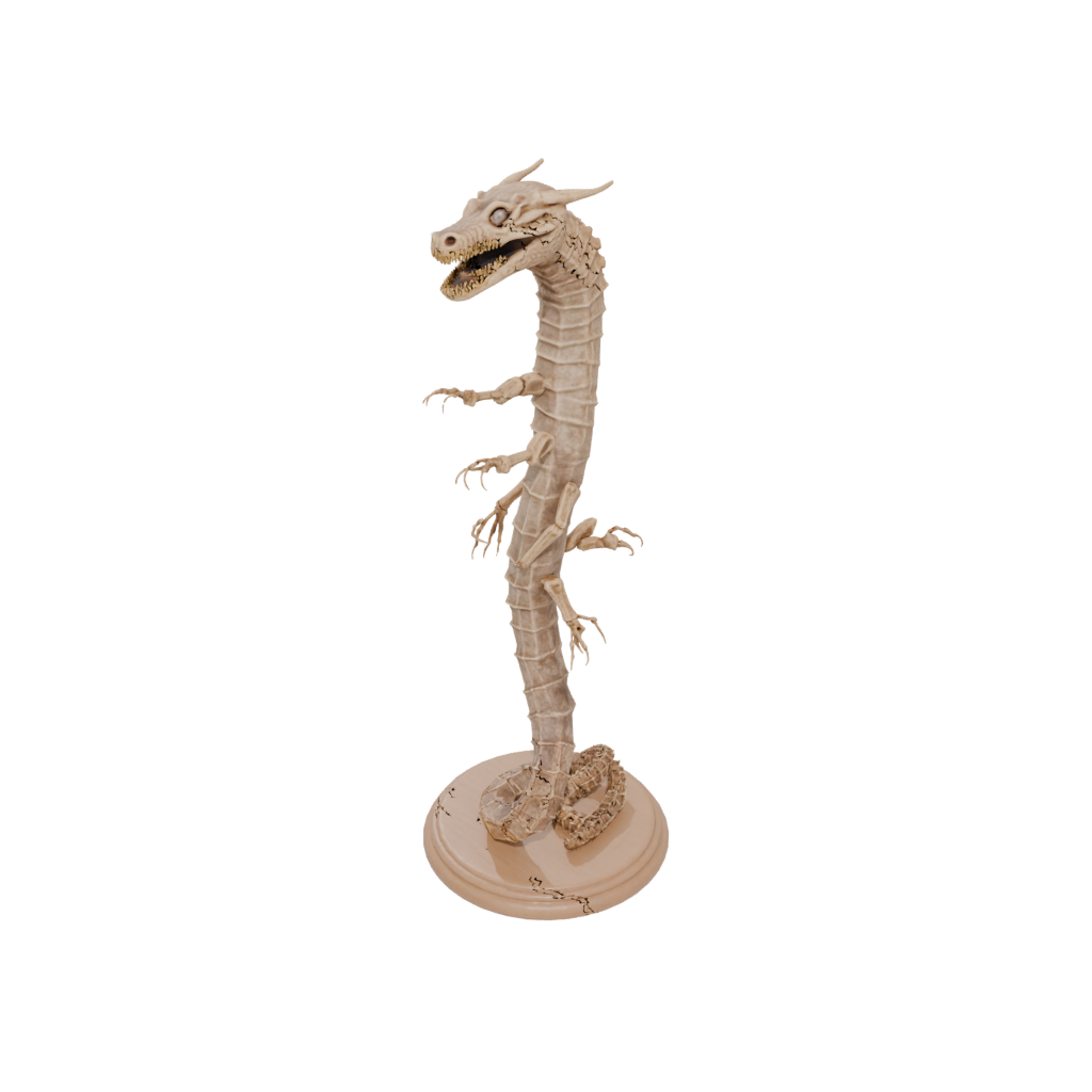 Woodgrain Skeleton Flexi Rattlesnake