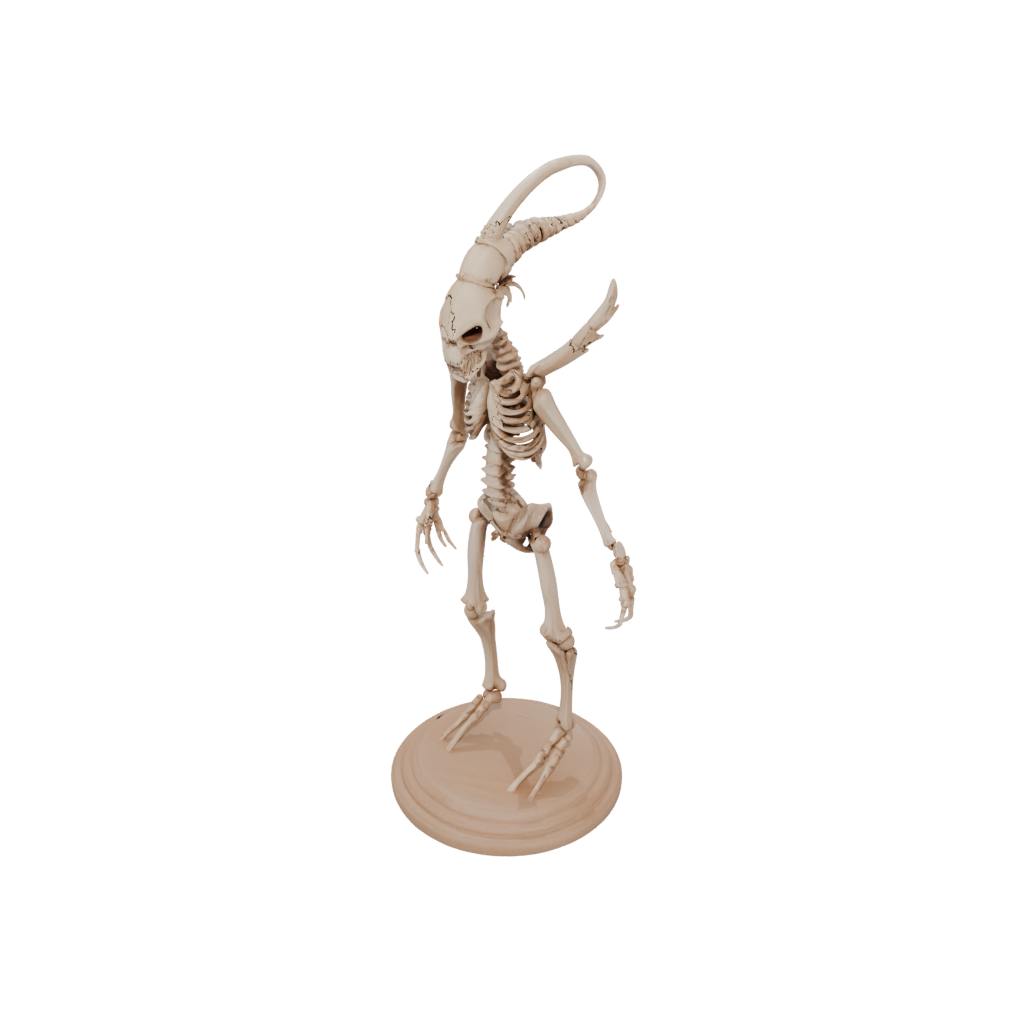 Woodgrain Skeleton Flexi Scorpion
