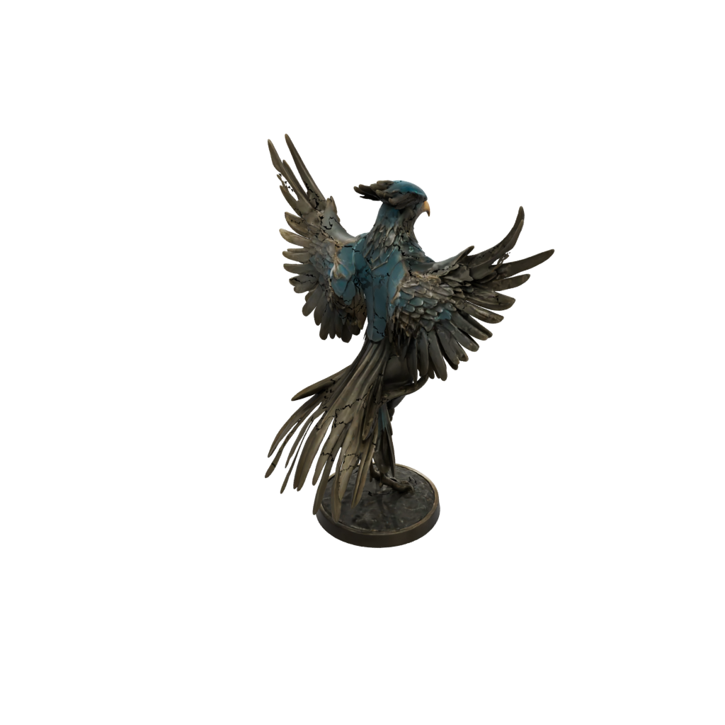 Bronze Bust Thunderbird