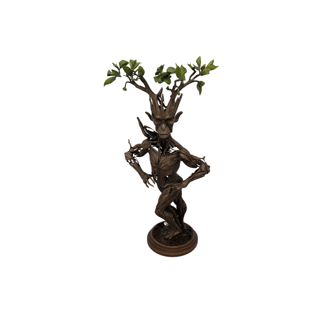 Bronze Bust Treant Elder