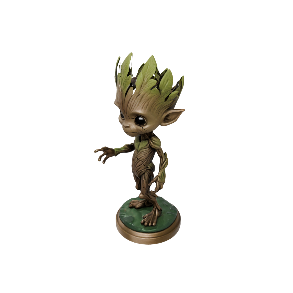 Bronze Chibi Treant Elder