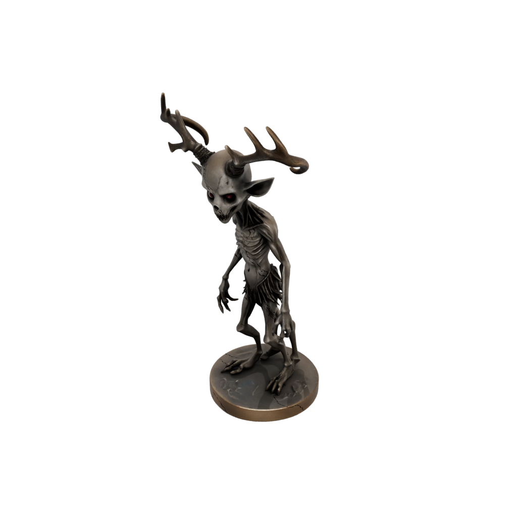Bronze Chibi Wendigo