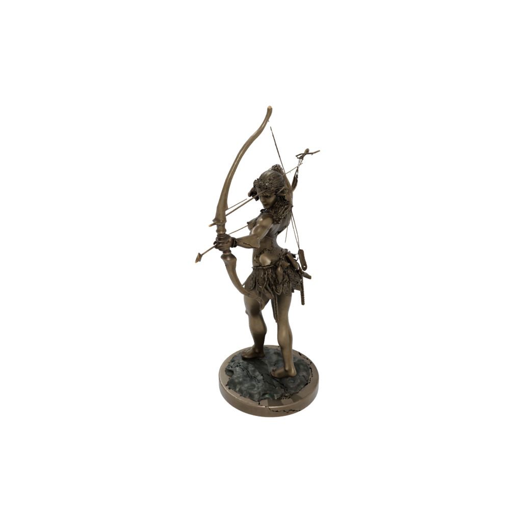Bronze Scene Centaur Archer