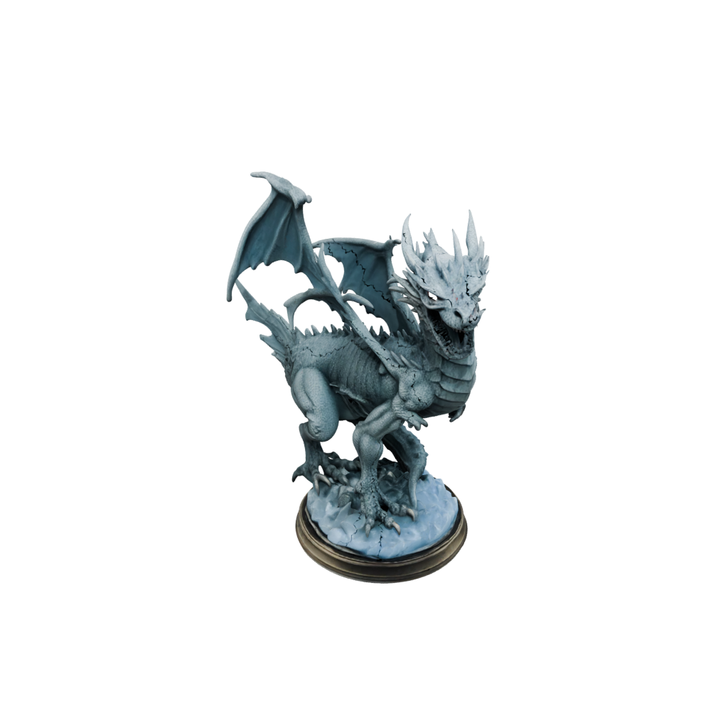 Bronze Scene Frost Wyrm