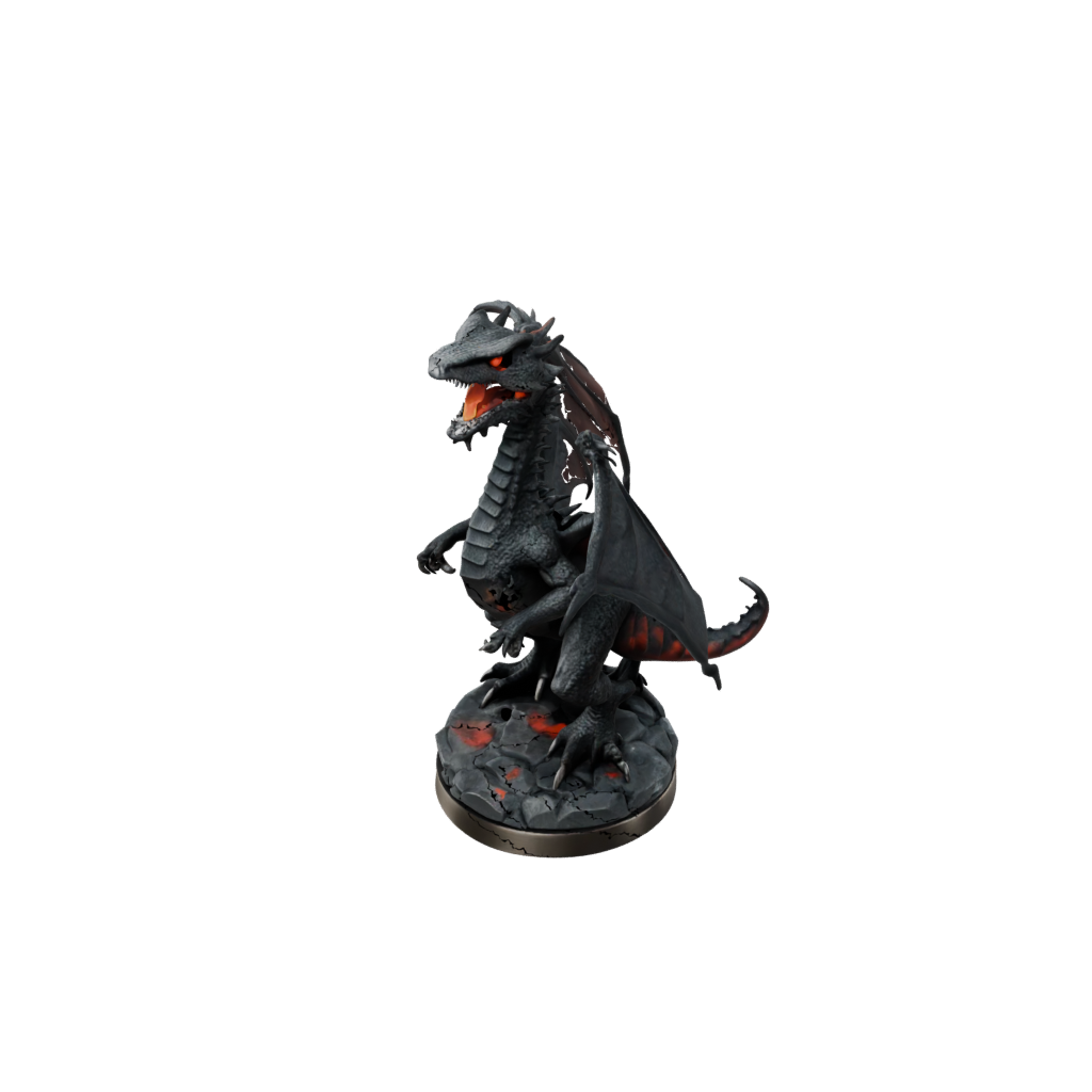 Bronze Scene Lava Drake