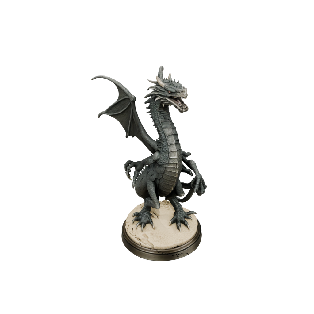 Bronze Scene Sand Wyrm