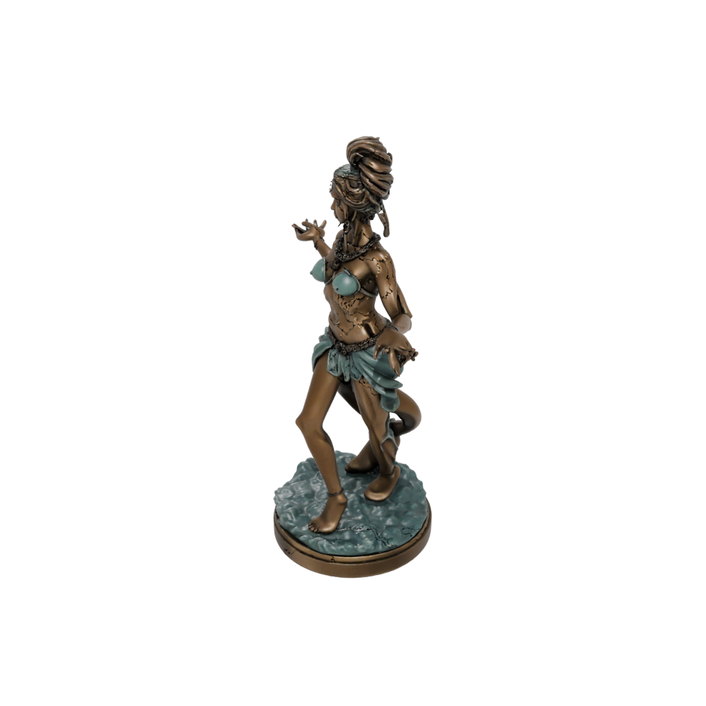 Bronze Scene Storm Djinn