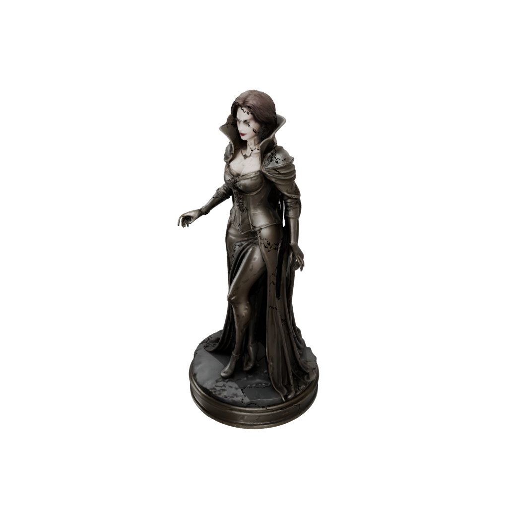 Bronze Scene Vampire Countess