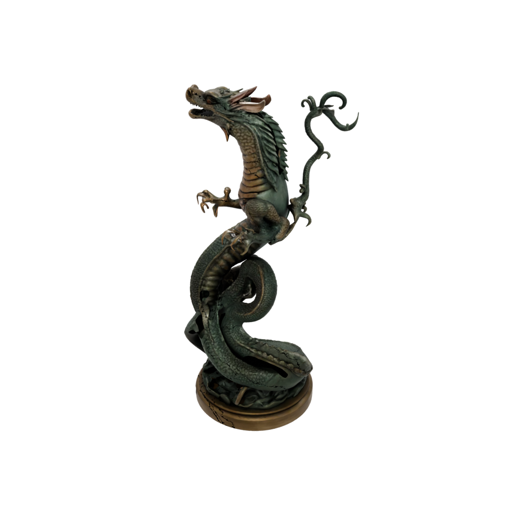 Bronze Basilisk Serpent