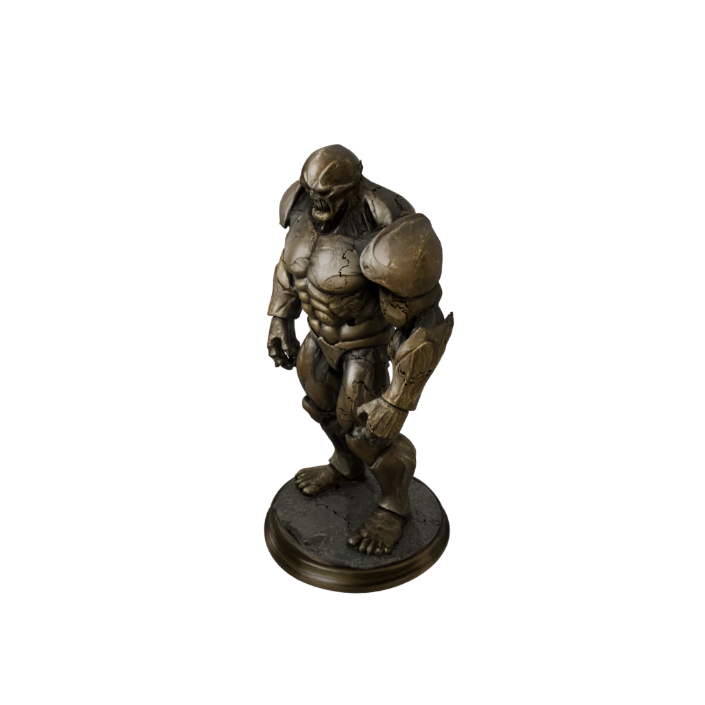 Bronze Earth Golem Colossus