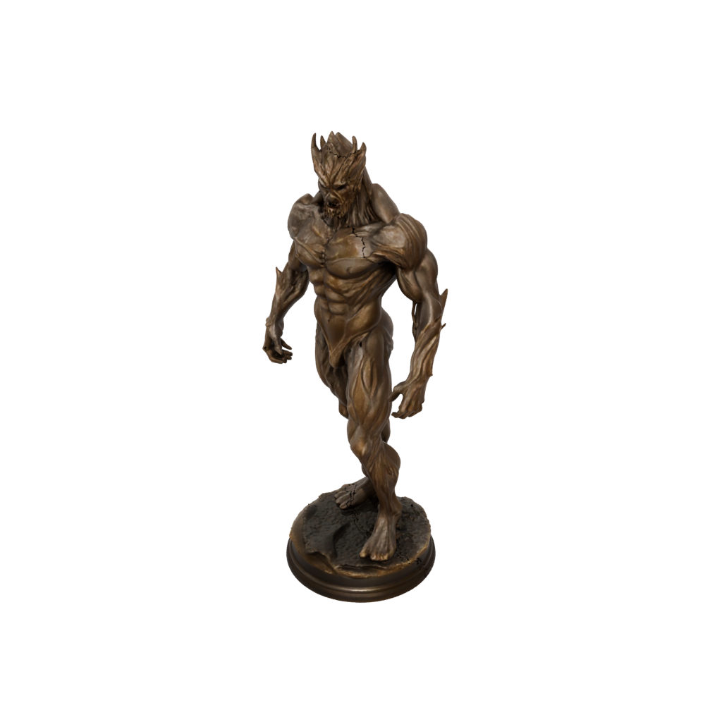 Bronze Fire Elemental Titan