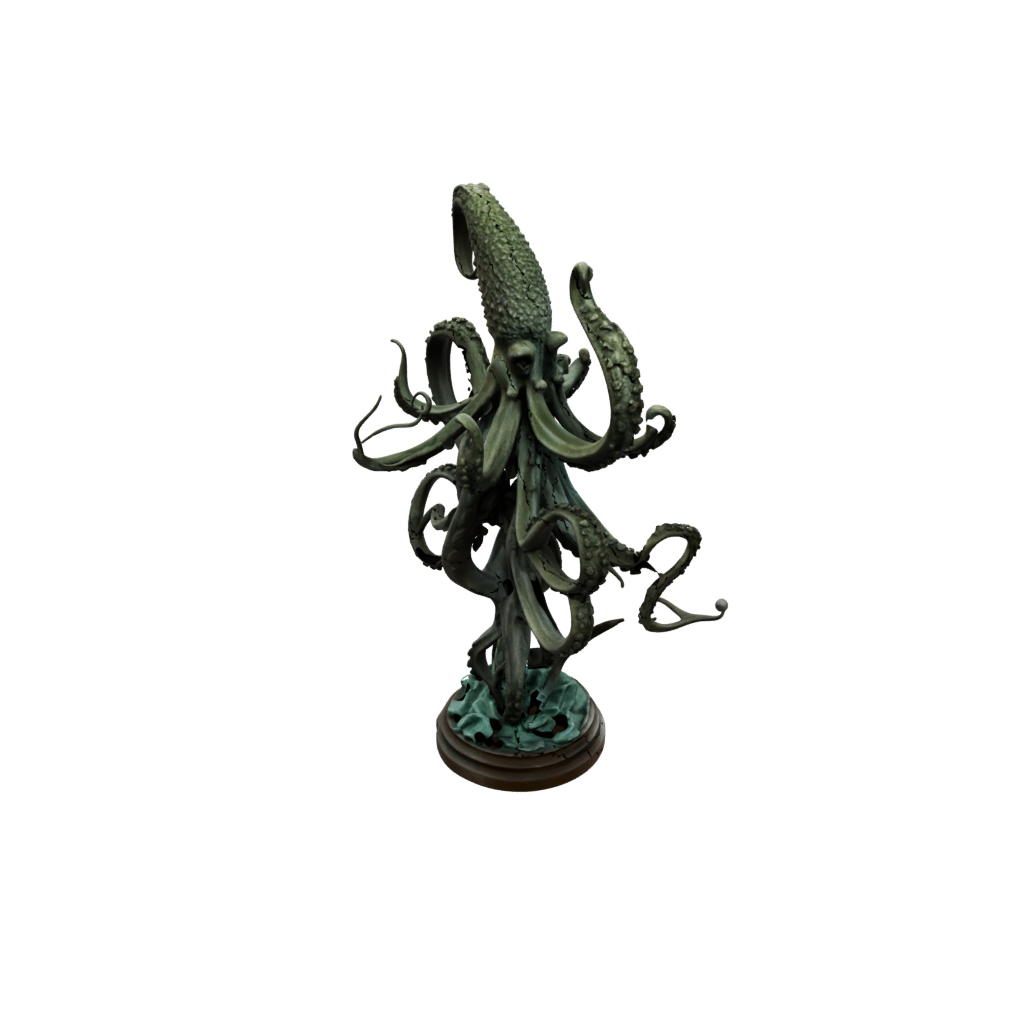 Bronze Kraken Tentacle Sculpture