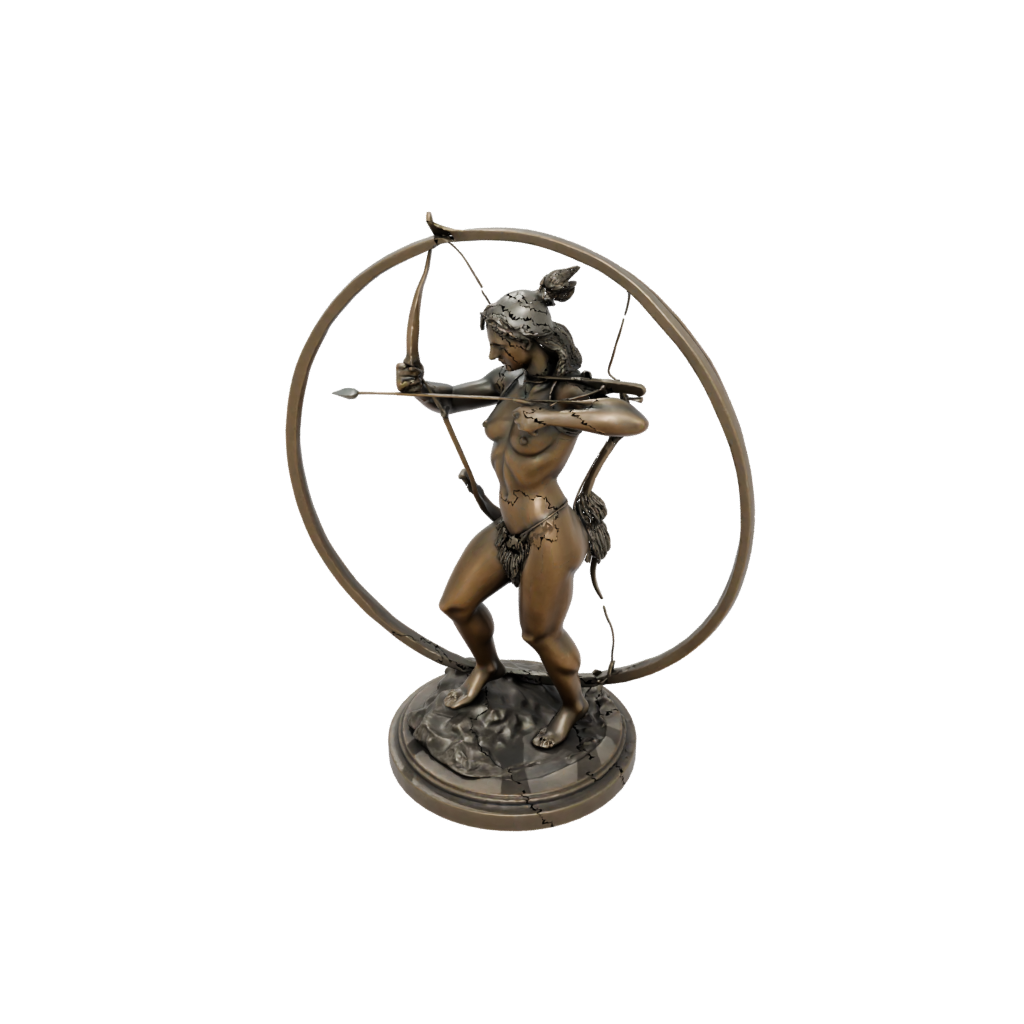 Bronze Relief Centaur Archer