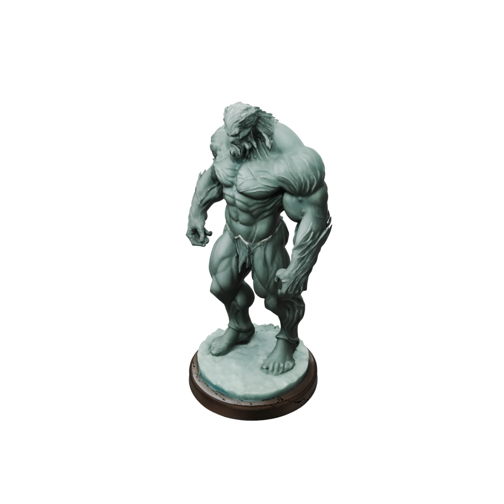 Bronze Relief Ice Elemental Titan