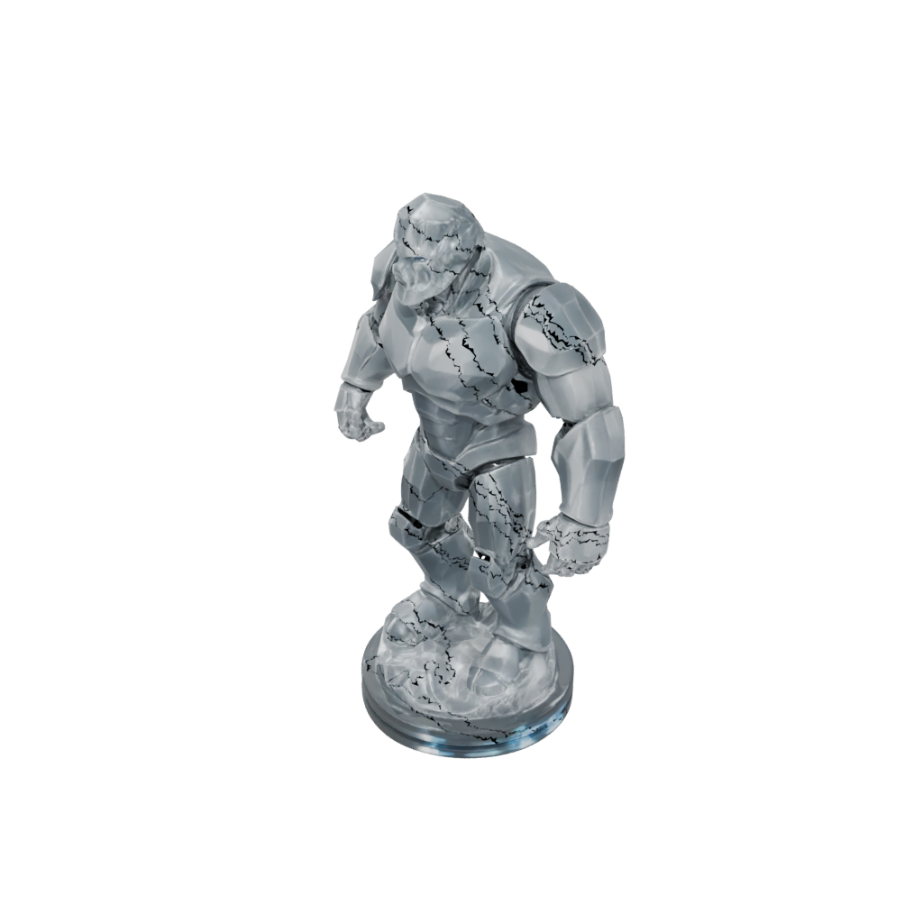Bust Crystal Golem