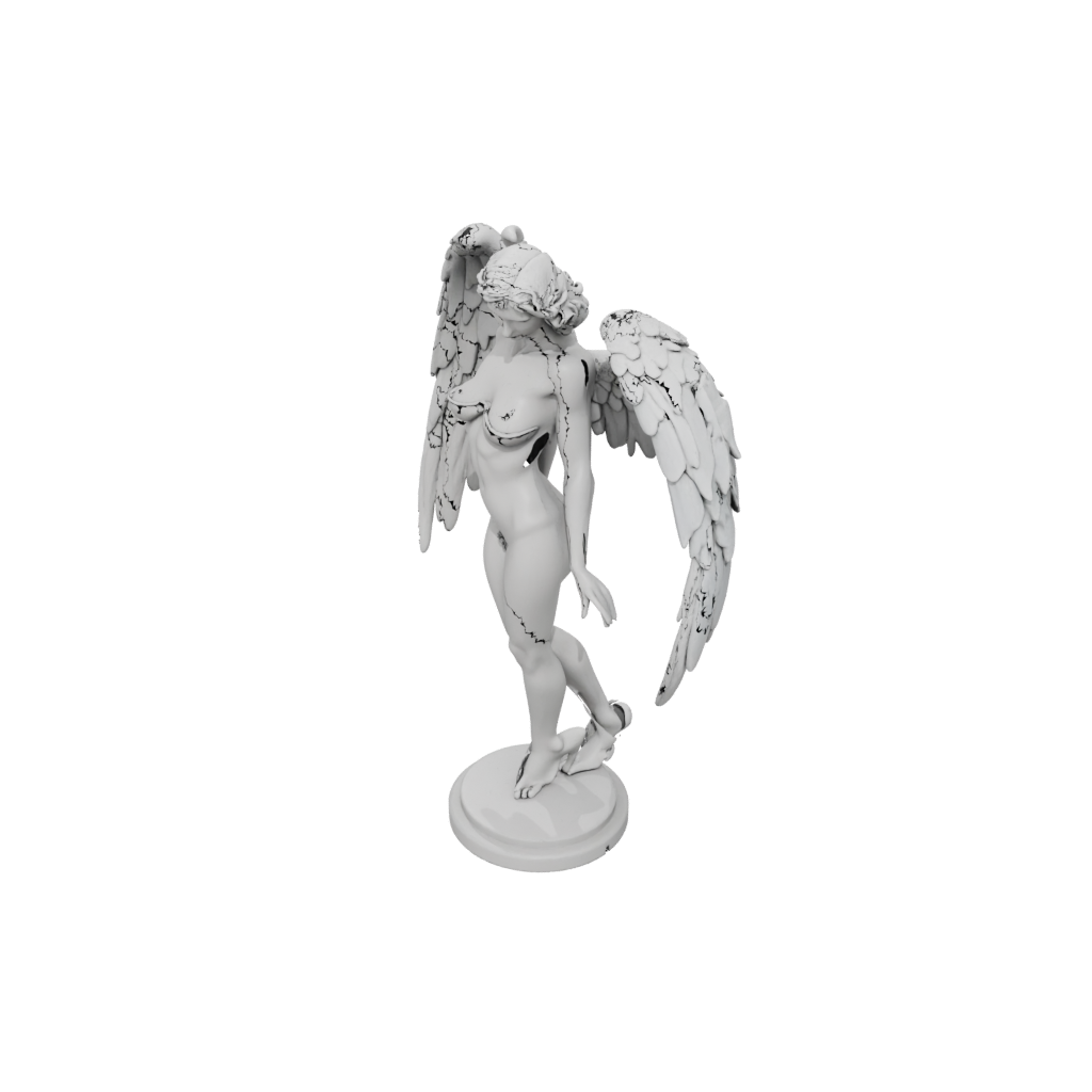 Bust Fallen Angel