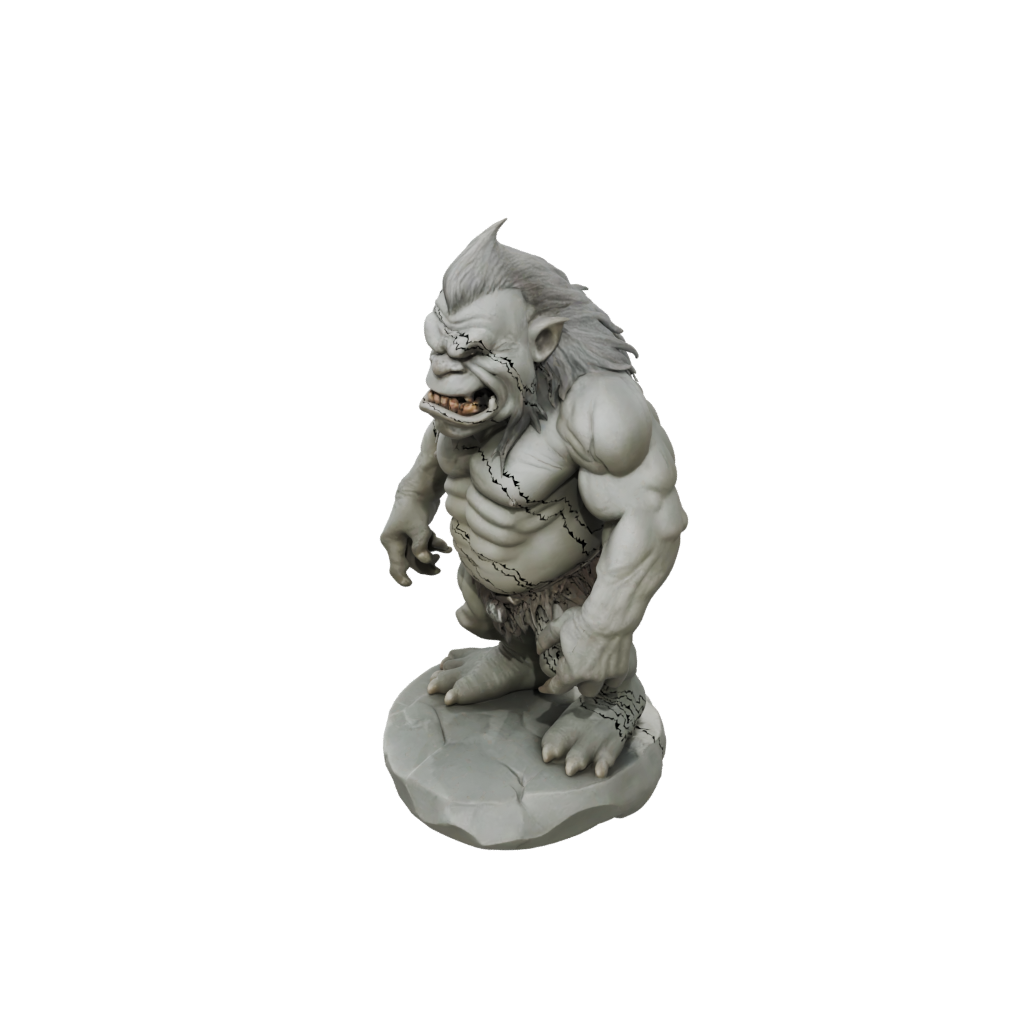 Bust Rock Troll