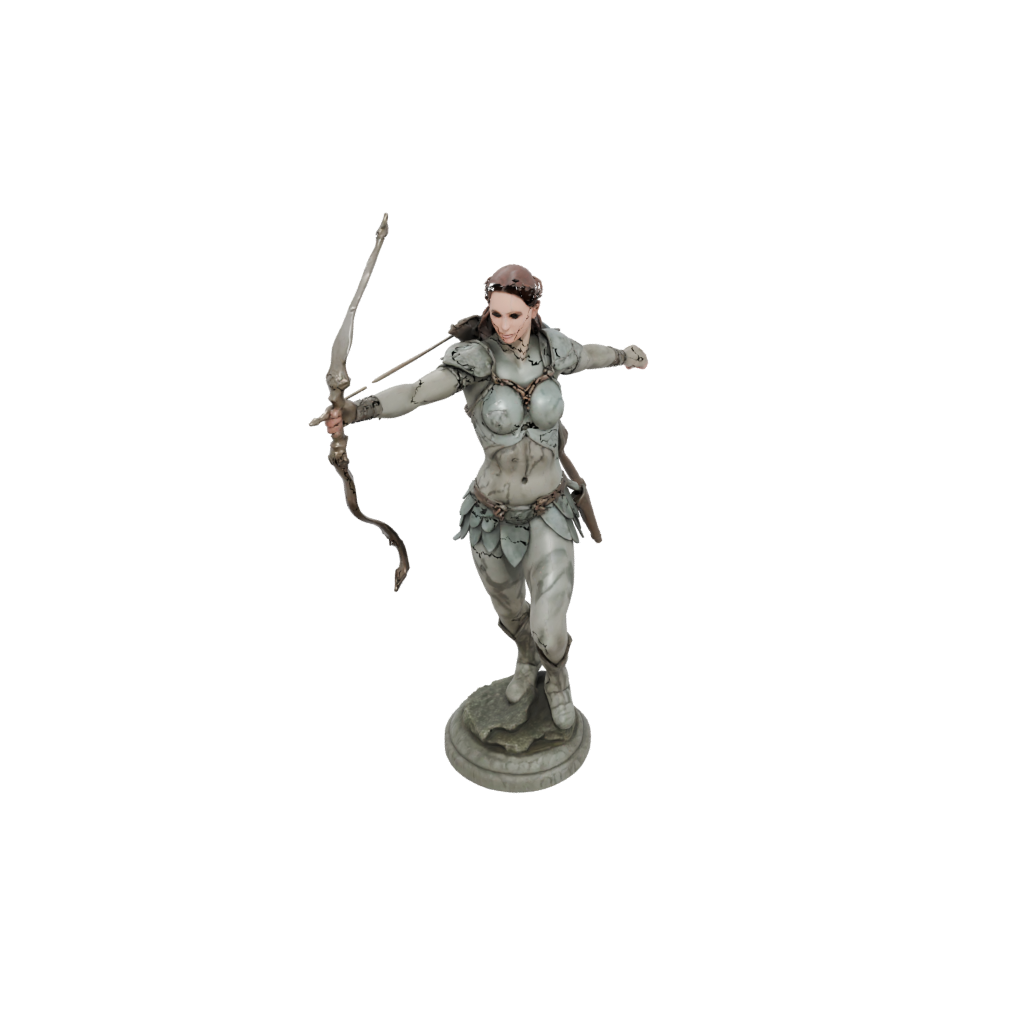 Camo Bust Centaur Archer