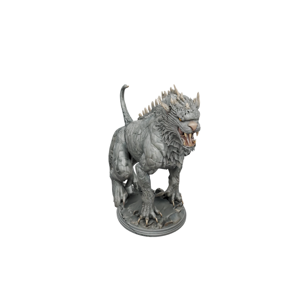 Camo Bust Chimera Beast