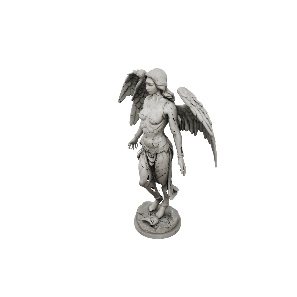 Camo Bust Fallen Angel