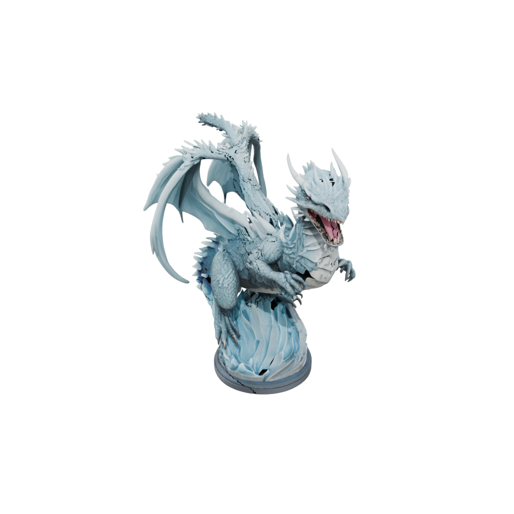 Camo Bust Frost Wyrm