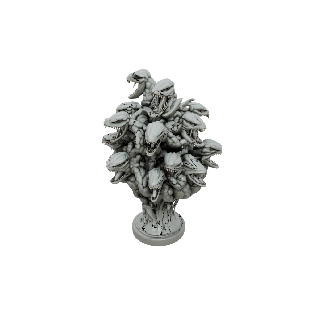 Camo Bust Hydra Multi-Headed