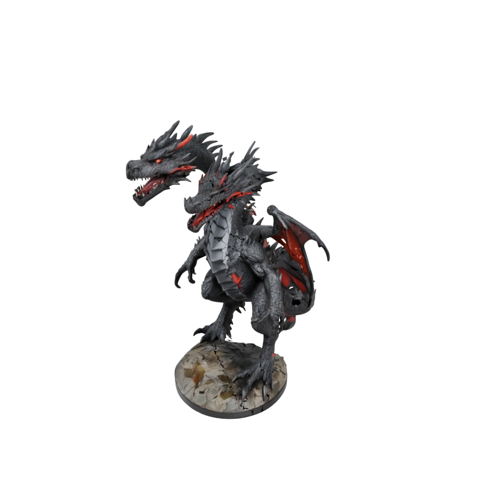 Camo Bust Lava Drake