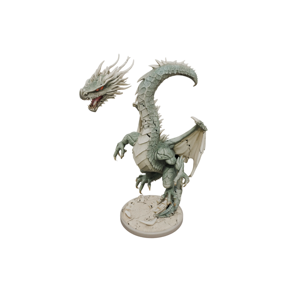 Camo Bust Sand Wyrm