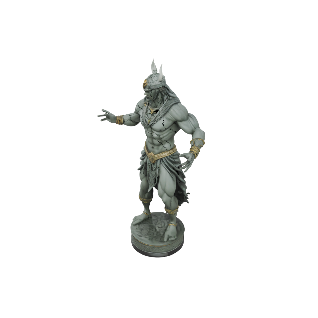 Camo Bust Storm Djinn