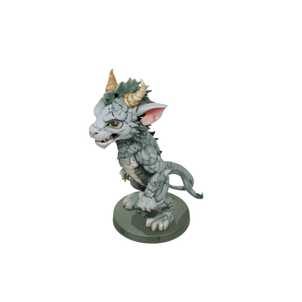 Camo Chibi Chimera Beast