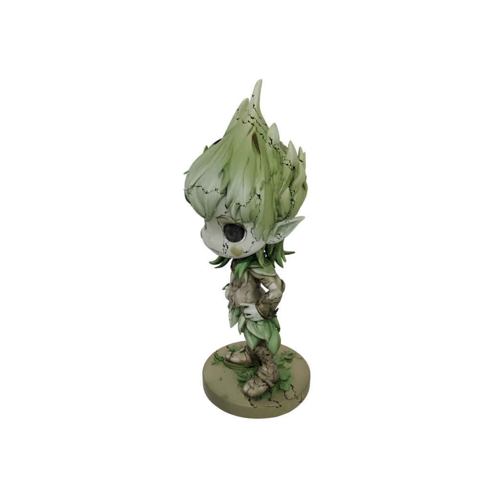 Camo Chibi Forest Spirit Ent