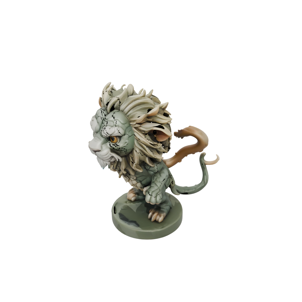 Camo Chibi Manticore