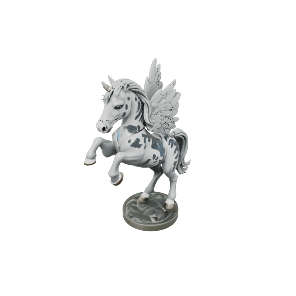 Camo Chibi Pegasus Rearing